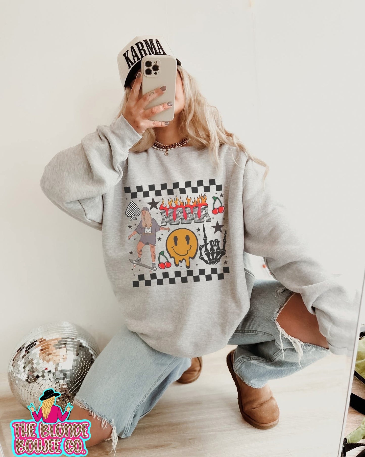 Checkered Mama Crew