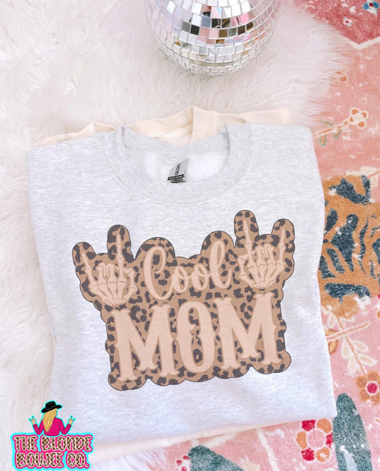 Leopard Cool Mom Crew