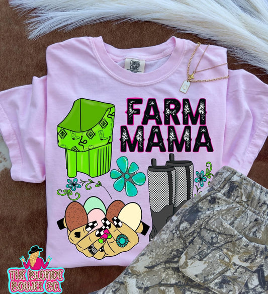 Farm mama tee