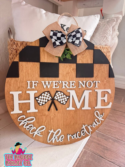 17” round racing door hanger